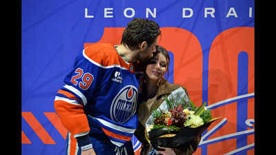 Who is Leon Draisaitl's wife? Inside his relationship with Celeste Desjardins, personal life, NHL career and life away from professional hockey