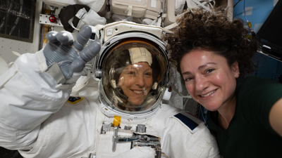 Sophie Adenot becomes first French woman to walk in space as unfinished ISS antenna job requires second spacewalk