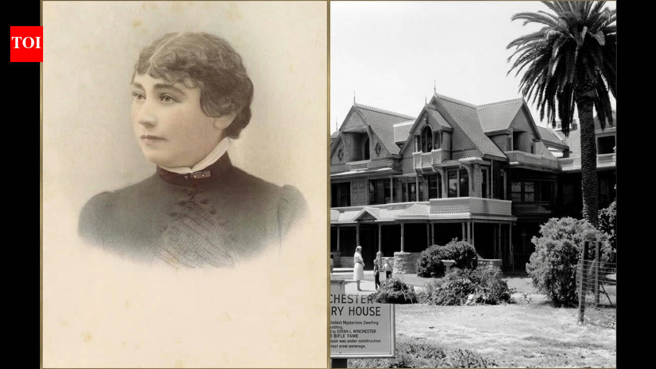 In 1881, a wealthy widow moved to California and kept expanding her home for 30 years; it became a 160-room maze with staircases to nowhere