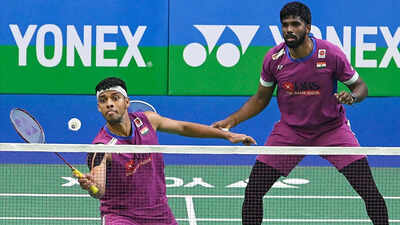 India's Satwik-Chirag crash out of BWF World Championsips after straight-game loss to Liang-Wang