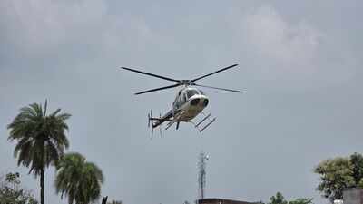 Deoghar helicopter service suspended after technical glitch at Hathgarh helipad
