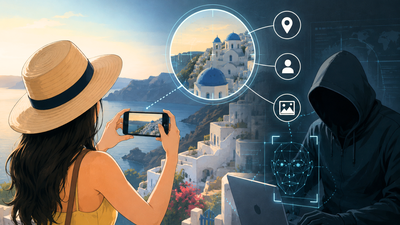Your holiday photo may reveal more than you think: McAfee says AI tools could identify a photo’s location with up to 91% accuracy, giving scammers fresh clues to build convincing personalised frauds