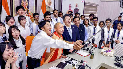 "Today you are students; tomorrow you will be scientists, artists, leaders": UP CM calls for deeper India-Japan youth ties