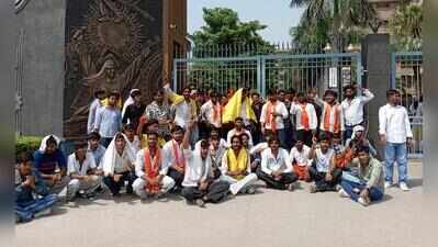 13 students not promoted due to backlog, ABVP activists lays siege to Christ University in Ghaziabad
