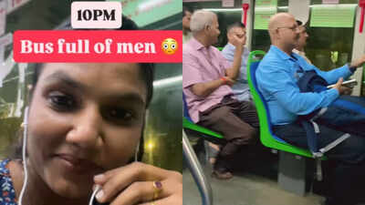 Only woman on a Mumbai bus At 10 PM says, ‘I didn’t feel unsafe at all’