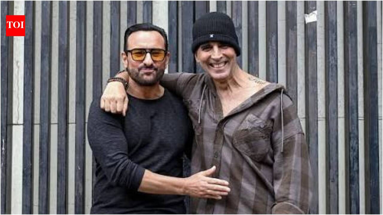 Haiwaan: Akshay and Saif’s song filmed at Mumbai college