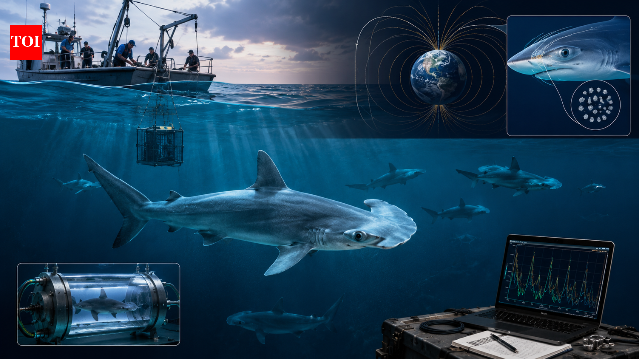 In 2021, 20 bonnethead sharks showed they use Earth's magnetic field to navigate