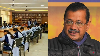 'It is all about neeyat': Arvind Kejriwal praises Punjab govt school library amid teachers protest