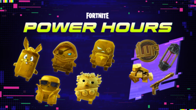Fortnite Gold Sprite Power Hours (August 22, 2026): Start timings for all regions