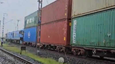 Indian Railways runs first double-stack long-haul container train from JNPT