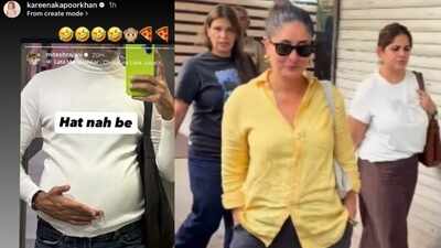 Kareena Kapoor Khan breaks silence on her viral pregnancy claims, denies in a hilarious way: 'Pagal kar dete ho yaar!'