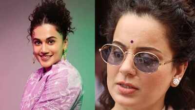 Kangana Ranaut slams Taapsee Pannu after she reacts to her feud with the 'Queen' actress: 'One Sasti copy is out, today she crossed all limits shamelessly ridiculing my upbringing'
