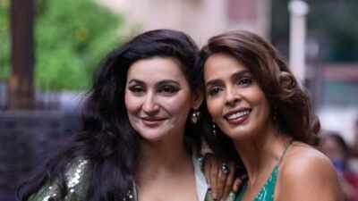 Mallika Sherawat responds to Shalini Passi's comment on her 'fake' green dress: 'My figure, glamour is creating jealousy, I understand'