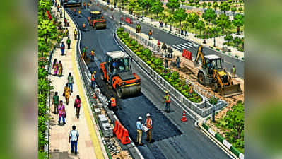 Ahmedabad: Civic body deploys infrared tech to repair potholes