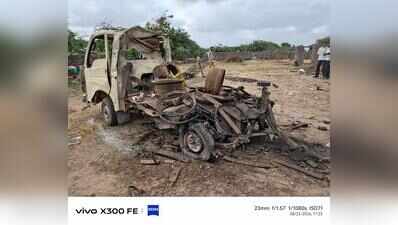 Four of family killed in truck explosion in Nakhatrana