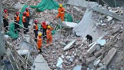 2 dead, senior citizen hurt after 7-storied bldg on 50-sq yd plot collapses in IT corridor