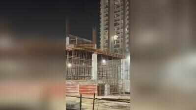 Two workers lose balance, fall 14 floors to death at Greater Noida building site