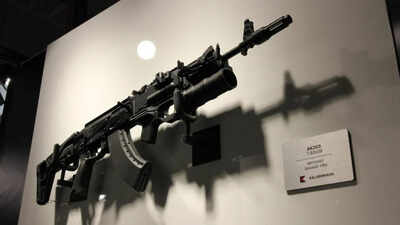 Big milestone: India’s first 100% indigenous Ak-203 ‘Sher’ assault rifle made, test-fired at Amethi factory