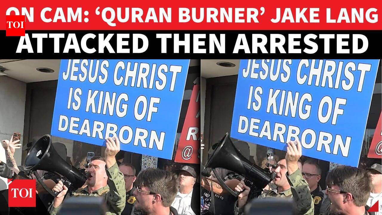 ‘Bloody Quran Burner!’: Jake Lang Arrested After Minneapolis Protest Turns Violent | Watch