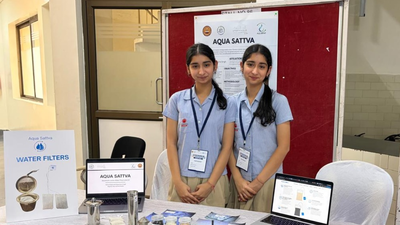 Delhi-NCR twin sisters turn okra, fenugreek and rice husk into a Rs 100 electricity-free water filter; IIT Delhi tests show up to 93% removal of PFAS