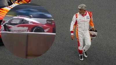Ajith Kumar escapes unhurt after racing car crash during high-speed endurance event in Europe