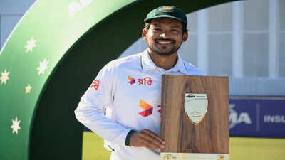 'We showed our character': Bangladesh skipper Najmul Hossain Shanto content despite two-day Test defeat to Australia