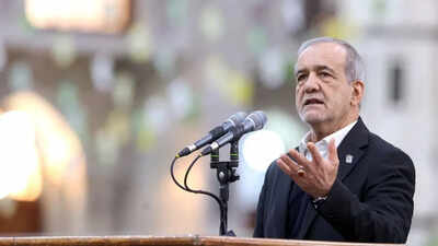 Pezeshkian admits ‘many problems’, says Iran is in ‘full-scale war’ as US sanctions loom