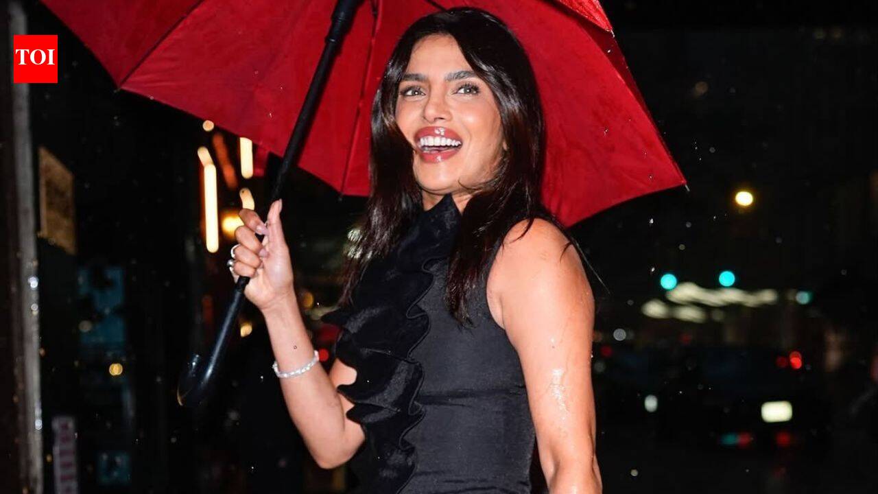 Priyanka Chopra stuns in a black maxi dress worth Rs 14 lakh at 'The Cycle Of Love' premiere in New York