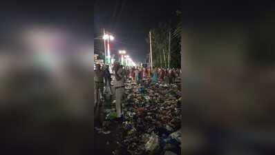 Hisar garbage crisis turns tense as police detain striking sanitation workers