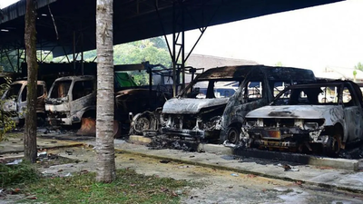 Over 50 coordinated arson attacks rock Southern Thailand, 2 injured