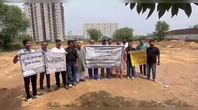 8 years on, only 10% work done at Gurgaon condo, homebuyers protest