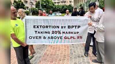 RWA escalate protest over delayed maintenance handover at BPTP Park Serene, to withhold payments