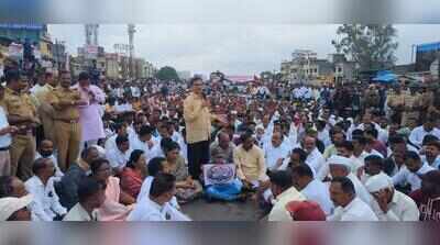 Huge protest against power project shuts down Pune-Satara highway