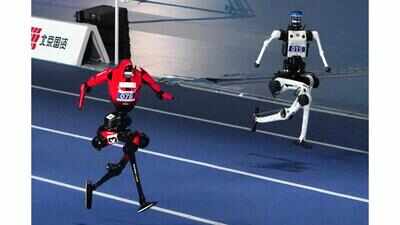 Meet the Humanoid Robot winning hearts in China after running 100 meter in less than 10 seconds; faster than any men's world record