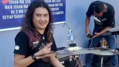 Malay band Meditasi drummer Raja Azreen Raja Talib passes away after collapsing on the stage