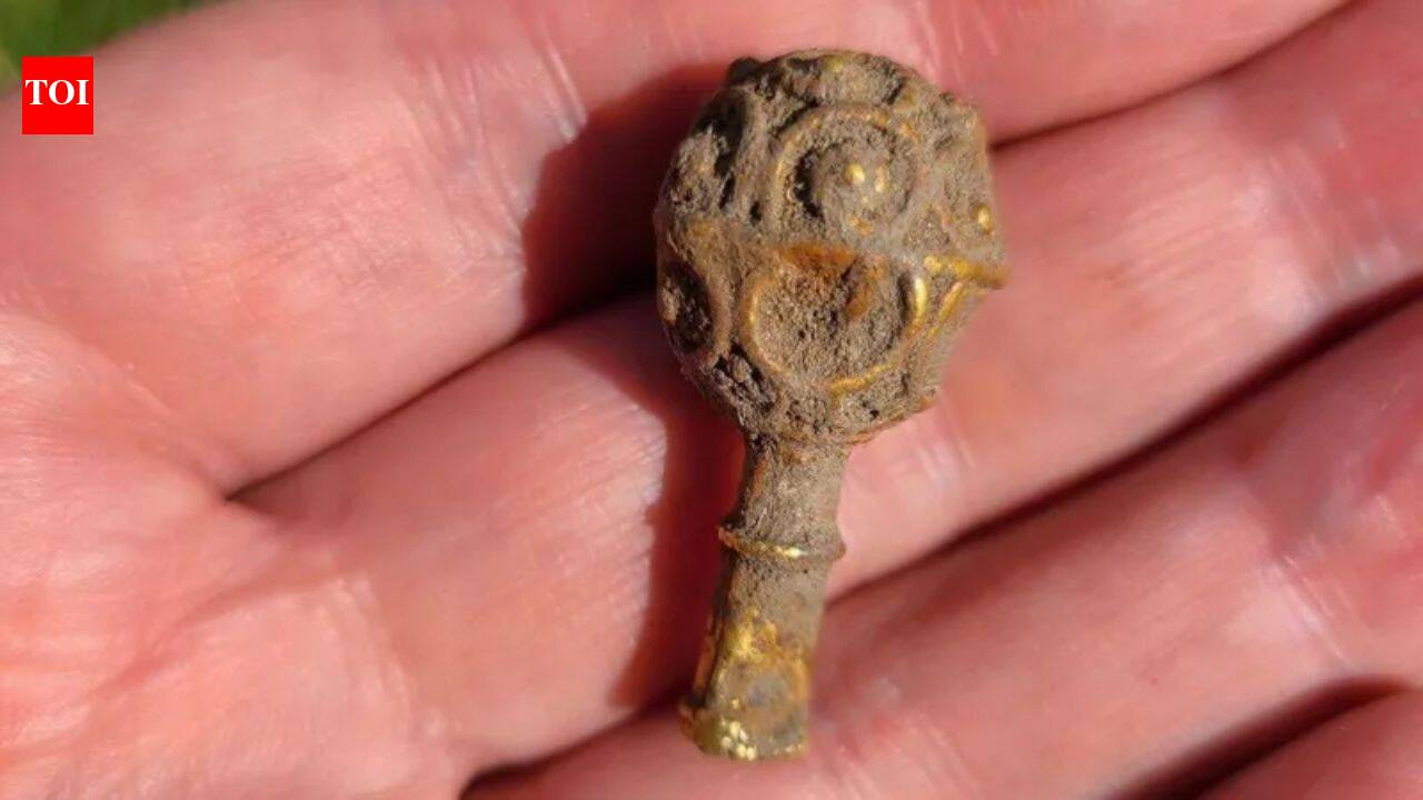 20-year-old student finds 1,200-year-old gold just 90 minutes into her first archaeology dig