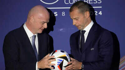 UEFA president Aleksander Ceferin rules out FIFA bid, but warns Gianni Infantino: ‘Quit or face rival’