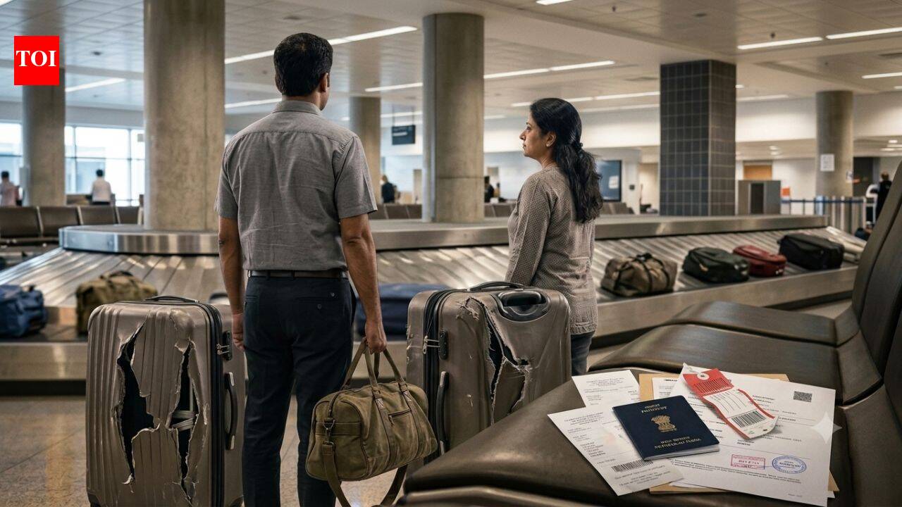 Bags ripped open, belongings missing: American Airlines told to pay Rs 3.61 lakh to Delhi couple