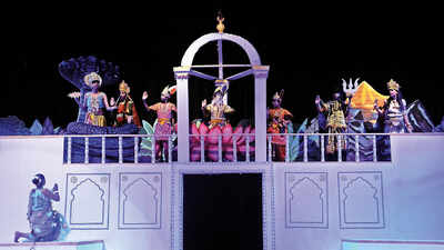 Young actors bring Krishna’s journey to life on stage