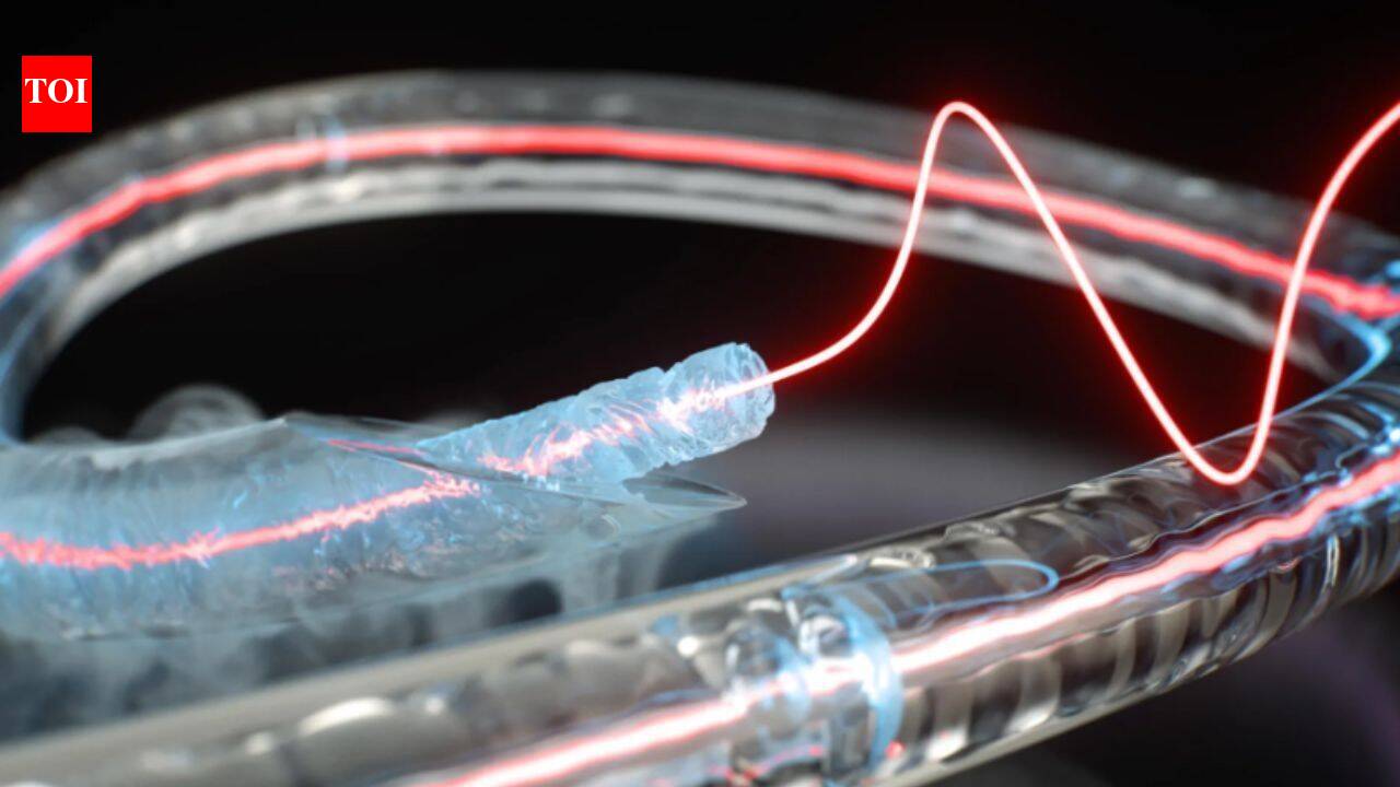 Freezing liquid inside optical fibre makes light and sound interact 1,000 times more strongly