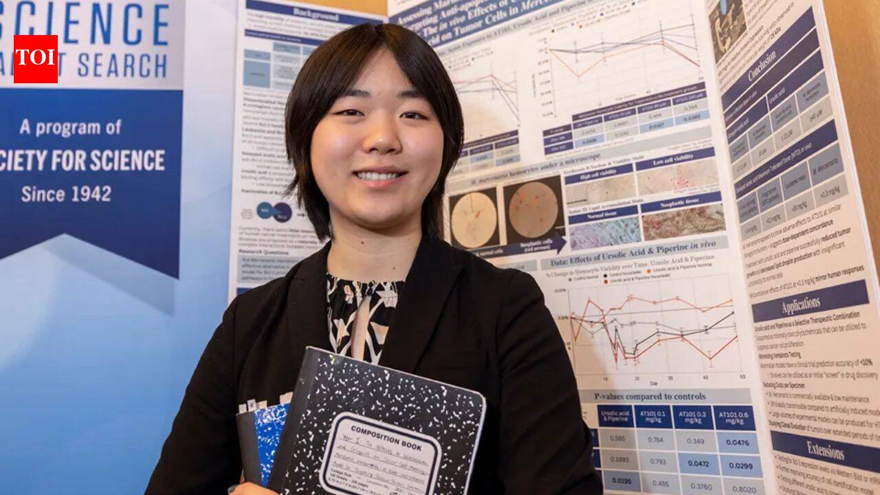 Meet Iris Shen, the 17-year-old Texas student who tested potential blood-cancer drugs in clams and her research won $150,000