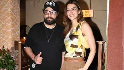 Kriti Sanon steps out in a look worth Rs 5.5 lakh for casual dinner outing with sister Nupur amid Raksha Bandhan commercial backlash