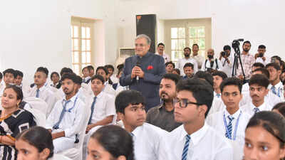 CEC Gyanesh Kumar discusses EVMs, fake news and youth participation with Lucknow students