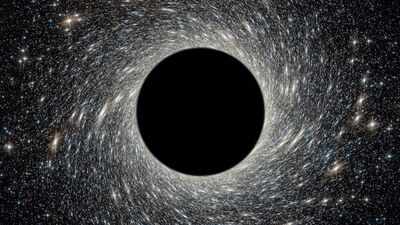 Some stars repeatedly skim past supermassive black holes, lose material and survive; scientists now think their unusually rapid spin explains why each returning flare becomes progressively dimmer