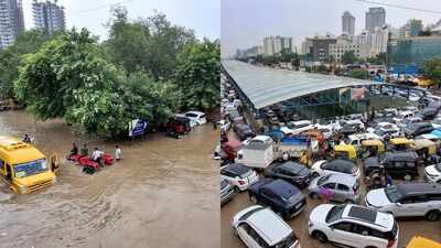 ‘Strait of Gurgaon’: Rain jibes flood social media as city, suburbs face waterlogging