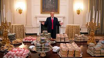 The Oval Obese: Trump's junk food habit crashes into Make America Healthy Again (MAHA) crusade
