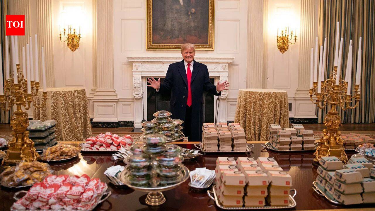 The Oval Obese: Trump's junk food habit crashes into Make America Healthy Again (MAHA) crusade