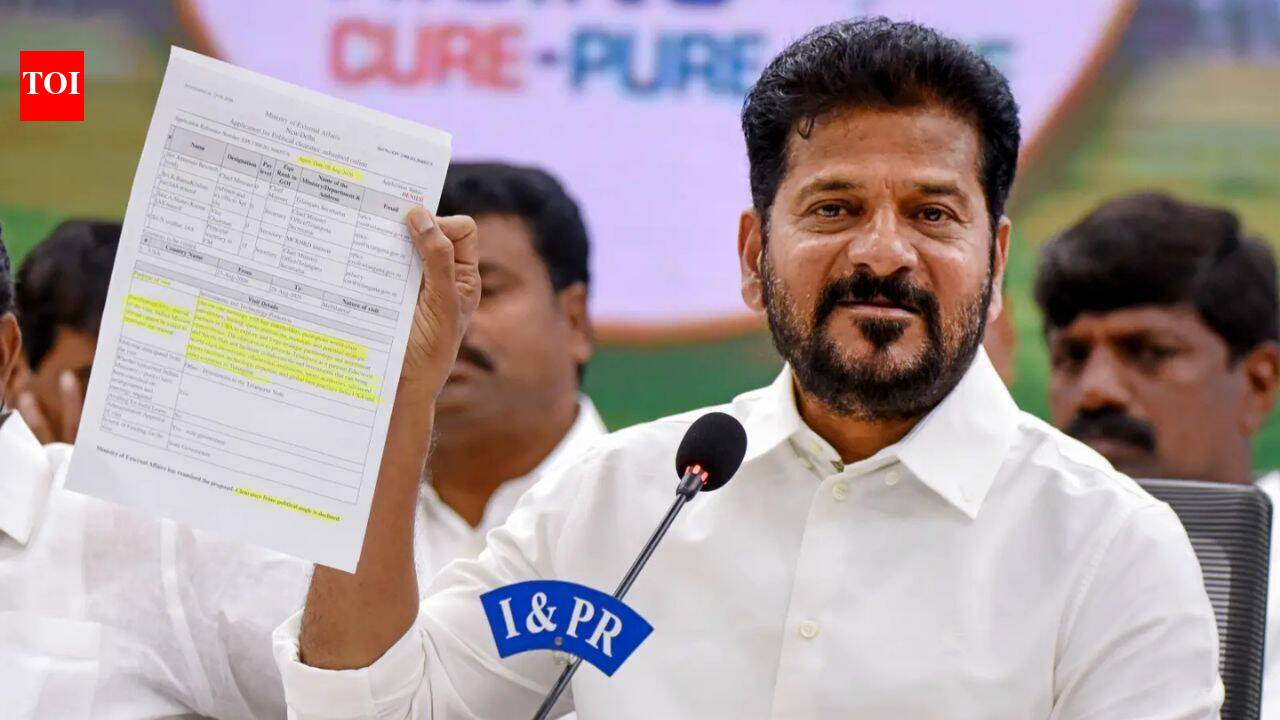 ‘Case of Gujarat domination’: Revanth Reddy alleges Centre blocking Telangana’s growth with US tour snub