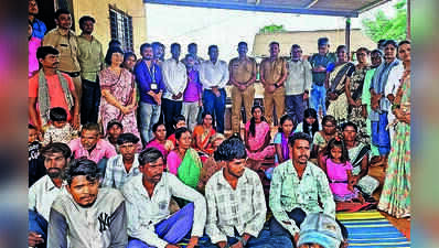38 Katkari tribals rescued from ‘bonded labour’ in Andhra Pradesh coal site; woman delivers child named Azad