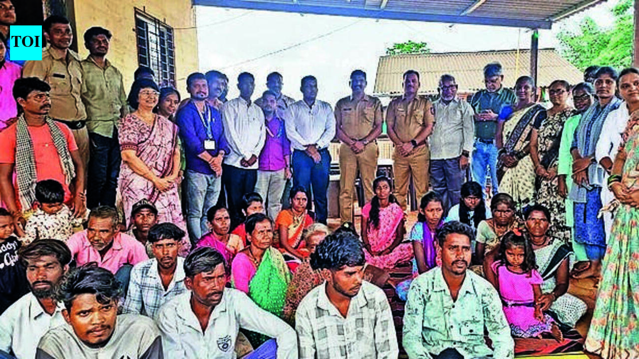38 Katkari tribals rescued from ‘bonded labour' in Andhra Pradesh coal site; woman delivers child named Azad